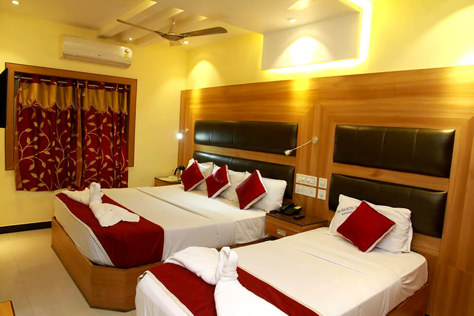 Kanyakumari Deluxe Triple Bedrooms