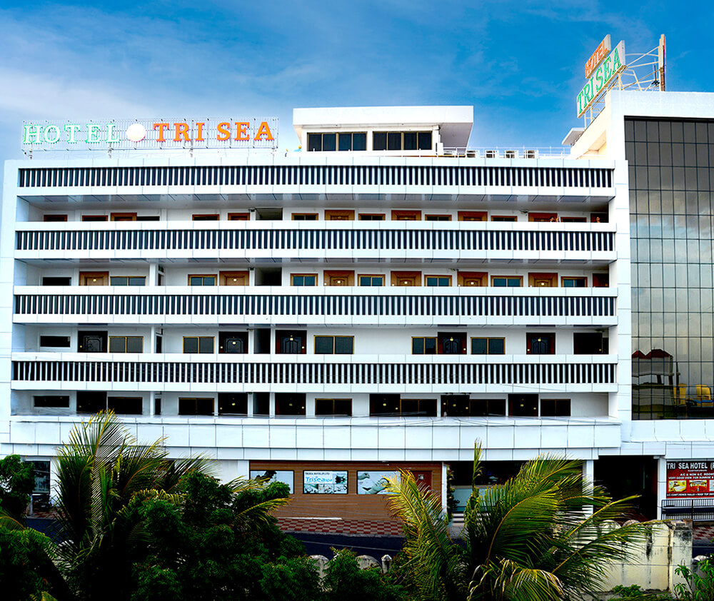 Tri Sea Hotel Front View